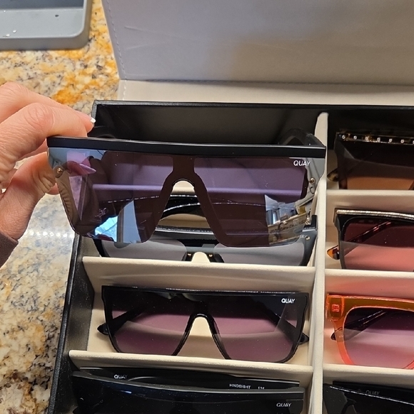Quay Sunglasses Collection In Display Case - Picture 2 of 10